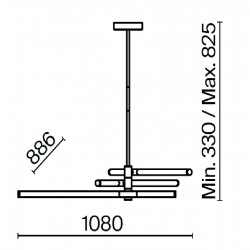 AXIS lampa wisząca