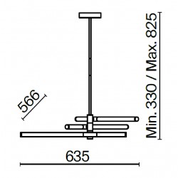 AXIS lampa wisząca