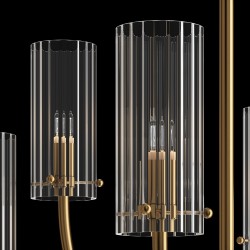 ARCO 6 x G9 lampa wisząca