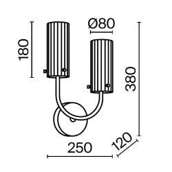 ARCO lampa kinkiet