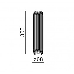 TRIBA midi LED natynkowa