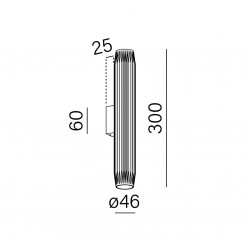 TRIBA mini LED kinkiet