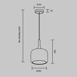 Lampa wisząca Spirito