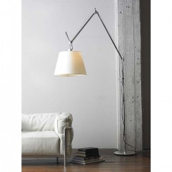 Artemide Tolomeo Mega Lampa Stojaca Pergaminowa