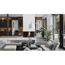 Artemide Tolomeo Mega Lampa Stojaca Satynowa