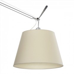 Artemide Tolomeo Decentrata Lampa Wiszaca Pergaminowa