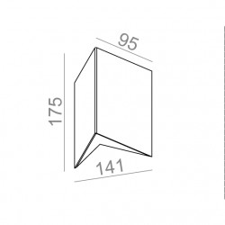 GRAPH LED 230V kinkiet