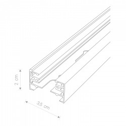 PROFILE TRACK 1 METRE black