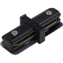 PROFILE STRAIGHT CONNECTOR black