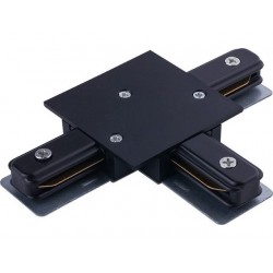 PROFILE RECESSED T-CONNECTOR black