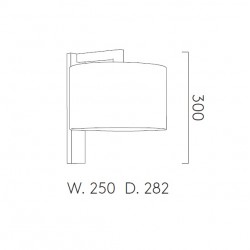 Ravello Wall Drum 250