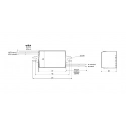 Zasilacz 700mA 3W MPL-03-700