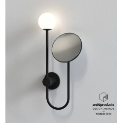 Orb kinkiet z lustrem
