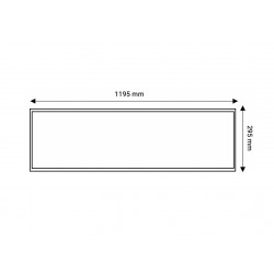 Panel LED 45W 120x30 UGR19 antyolśnieniowy