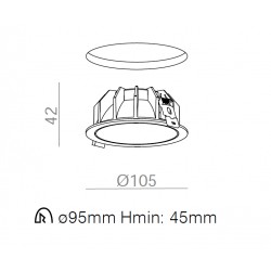 HOLLOW mini LED wpuszczany