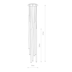 Laser 490 lampa wisząca