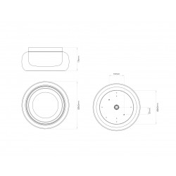 Aquina Ceiling 360 plafon