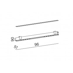 LENS LINE LED wpuszczany