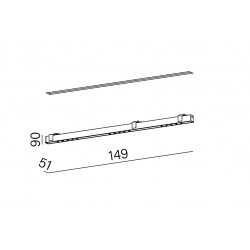 LENS LINE LED wpuszczany