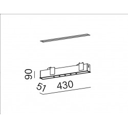 LENS LINE LED wpuszczany