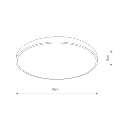 AGNES ROUND LED Plafon
