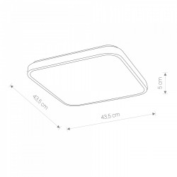 AGNES ROUND LED Plafon