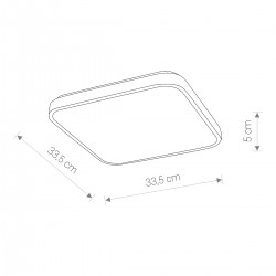 AGNES ROUND LED Plafon