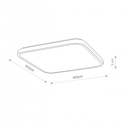 AGNES ROUND LED Plafon