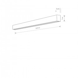 STRAIGHT LED Kinkiet