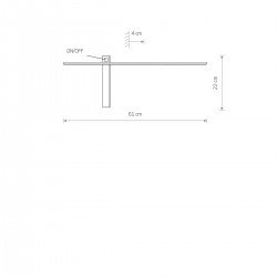 IMPULSE LED kinkiet ścienny