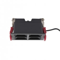 MIDI LED 16W Podtynkowa lampa kwadratowa