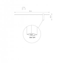 SPIN LED kinkiet