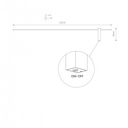 SPIN LED kinkiet