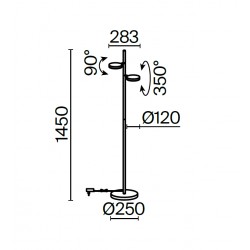 FAD lampa podłogowa