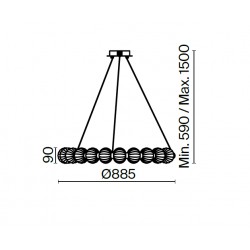 AMULET lampa wisząca