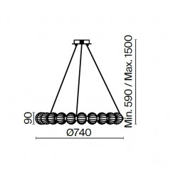 AMULET lampa wisząca
