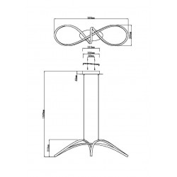 TAU 42W lampa wisząca